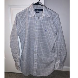 Ralph Lauren Checkered Dress Shirt Men’s